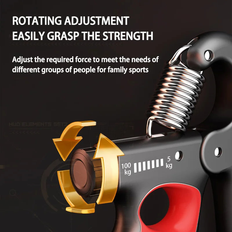 5-100Kg Grip Strength Gym Wrist Expander