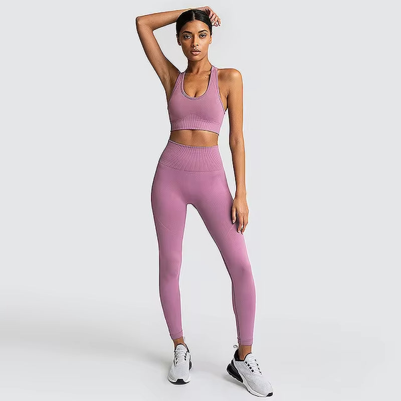 2Pcs Seamless Hyperflex Workout outfit