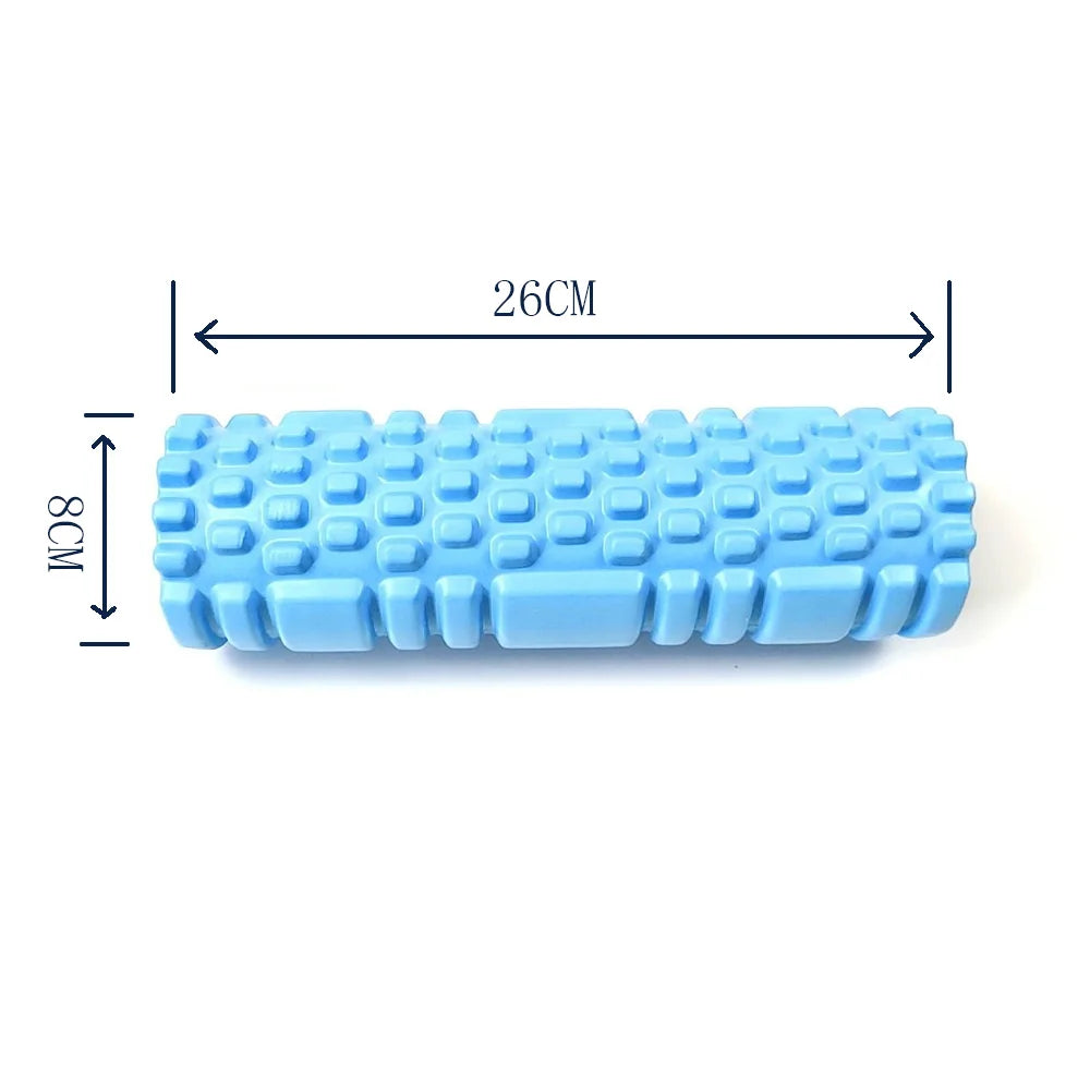 1Pc Foam Massage Roller, Hollow Yoga Column Fitness Equipment for Muscle Massage, Physiotherapy and Sports Rehabilitation, Rolle