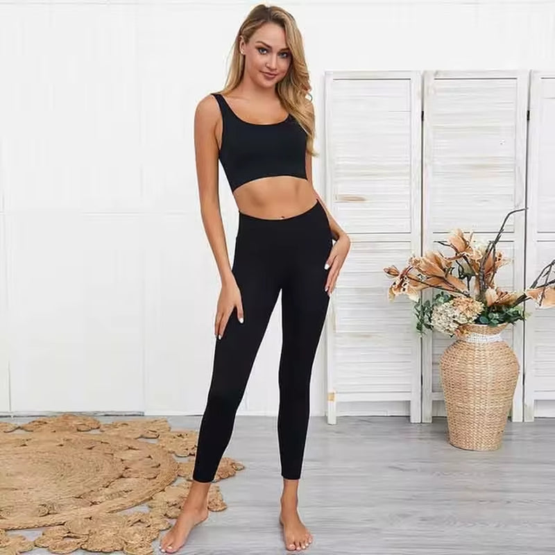 2Pcs Seamless Hyperflex Workout outfit