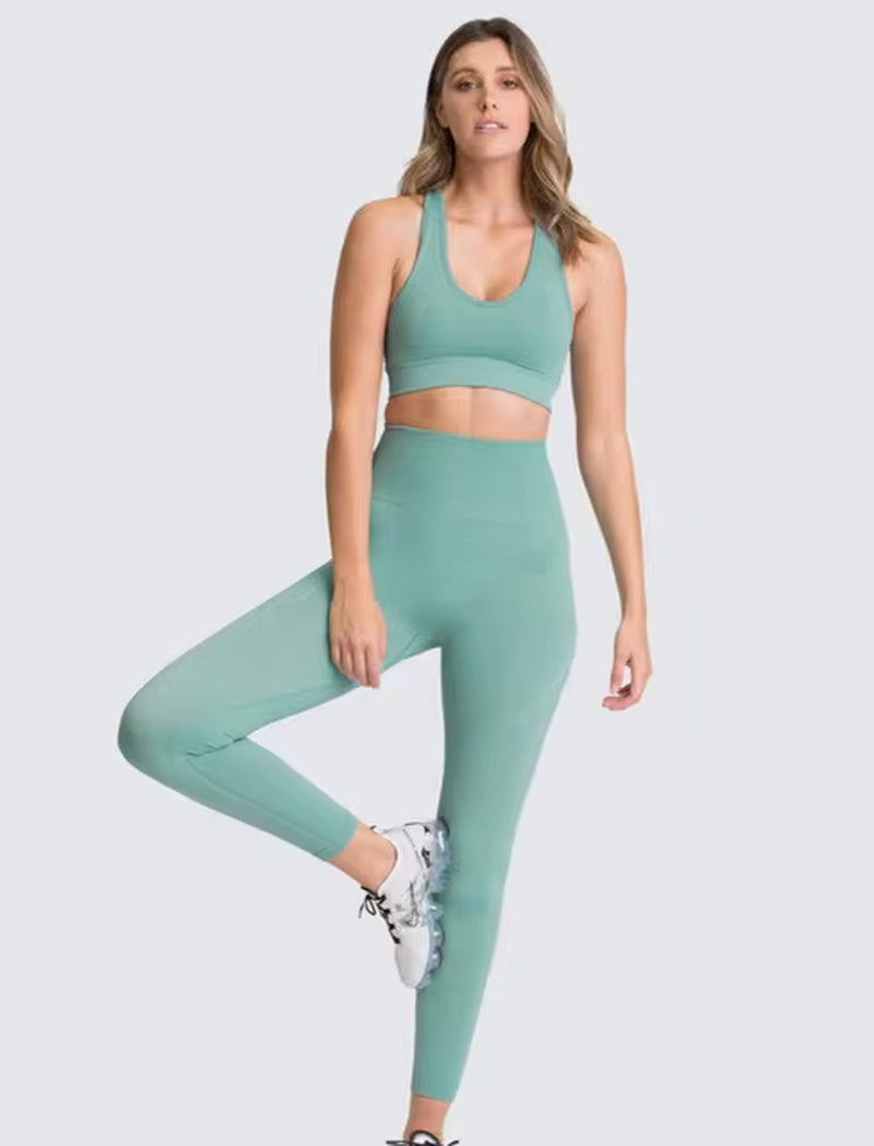 2Pcs Seamless Hyperflex Workout outfit