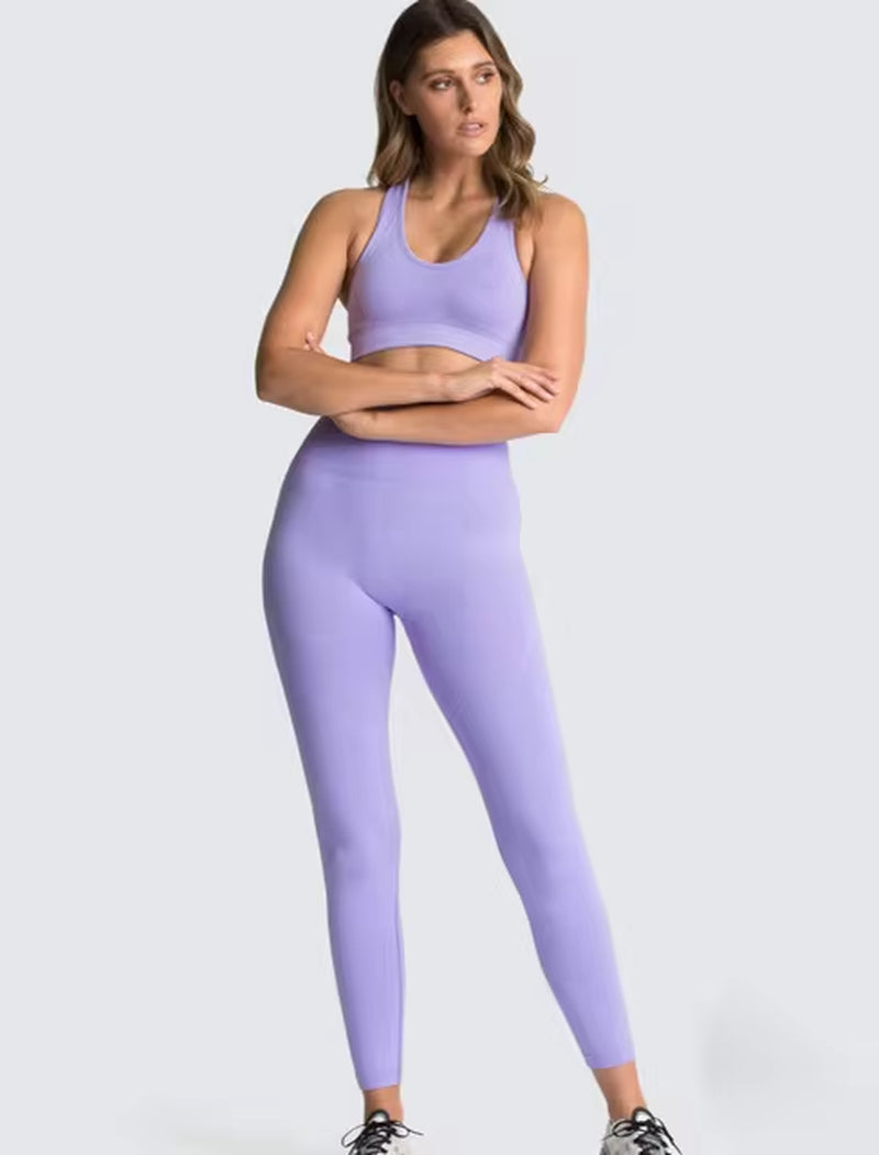 2Pcs Seamless Hyperflex Workout outfit